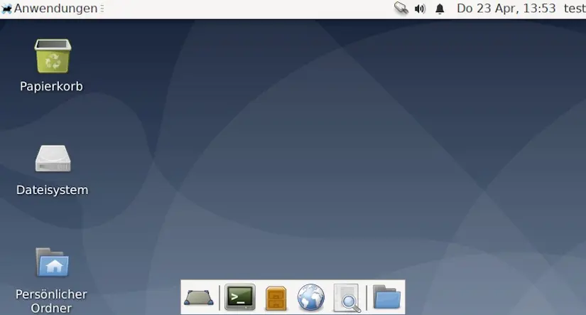 De­bi­an mit Kom­fort II